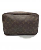 LOUIS VUITTONルイ ヴィトン）の古着「LOUIS VUITTON　コスメポーチ　トゥルーストワレット28」｜ブラウン