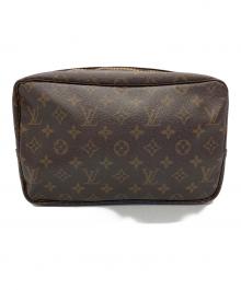 LOUIS VUITTON（ルイ ヴィトン）の古着「LOUIS VUITTON　コスメポーチ　トゥルーストワレット28」｜ブラウン