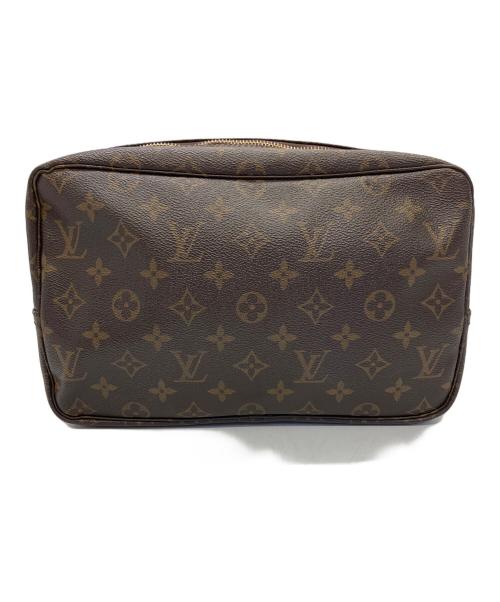 LOUIS VUITTON（ルイ ヴィトン）LOUIS VUITTON (ルイ ヴィトン) LOUIS VUITTON　コスメポーチ　トゥルーストワレット28 ブラウンの古着・服飾アイテム
