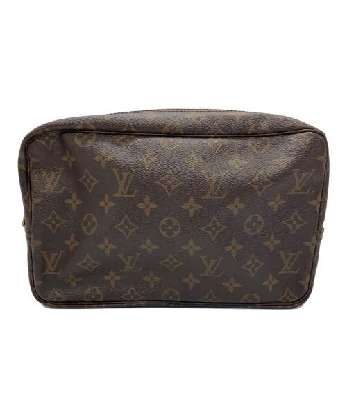 LOUIS VUITTON（ルイ ヴィトン）LOUIS VUITTON (ルイ ヴィトン) LOUIS VUITTON　コスメポーチ　トゥルーストワレット28 ブラウンの古着・服飾アイテム