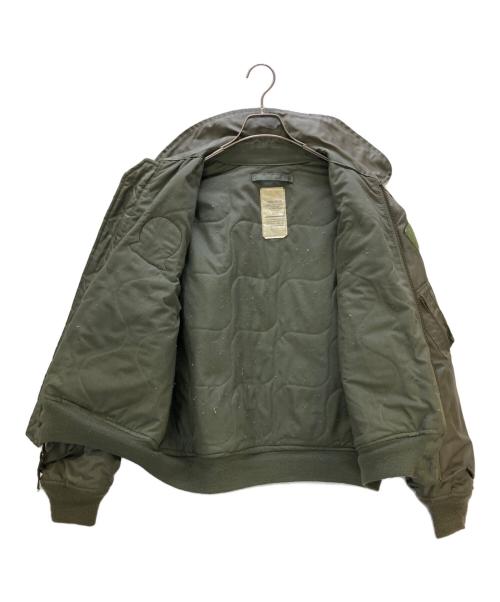 US ARMY（ユーエスアーミー）US ARMY (ユーエスアーミー) フライトジャケット オリーブ サイズ:Lの古着・服飾アイテム