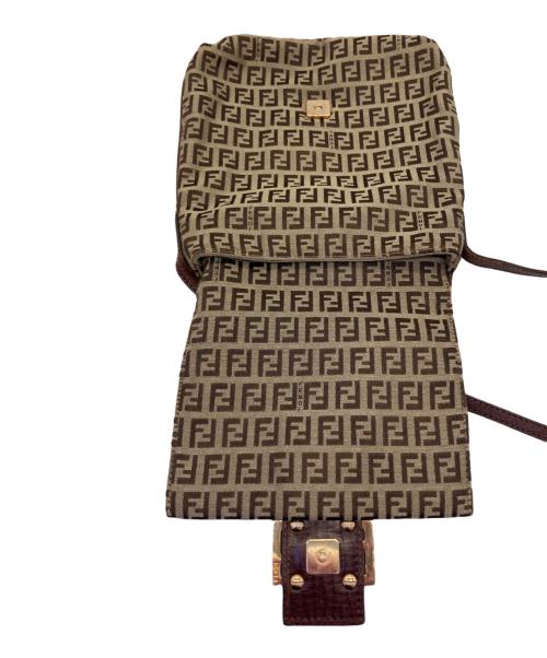 FENDI（フェンディ）FENDI (フェンディ) ショルダーバッグ ズッキーノ ベージュの古着・服飾アイテム