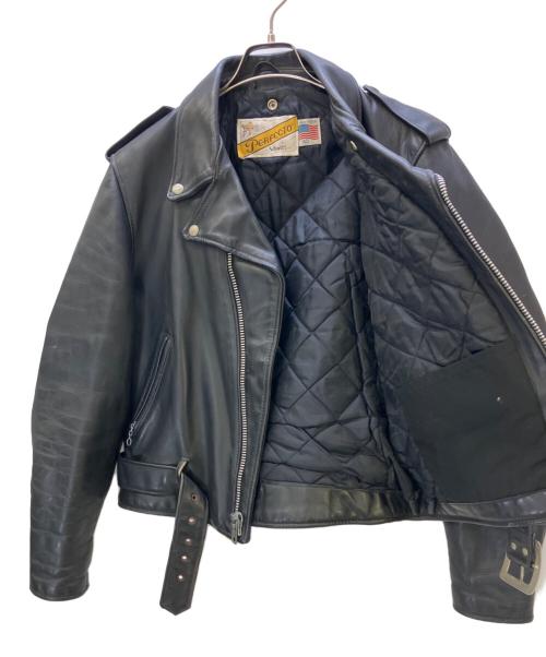 Schott（ショット）Schott (ショット) ダブルライダースジャケット PERFECTO ブラック サイズ:40の古着・服飾アイテム
