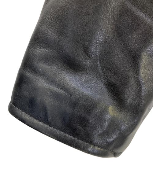 Schott（ショット）Schott (ショット) シングルライダースジャケット ブラック サイズ:40の古着・服飾アイテム