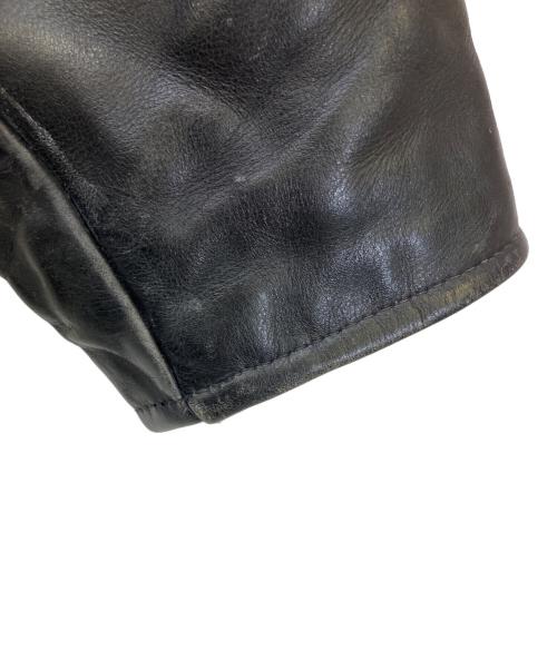 Schott（ショット）Schott (ショット) シングルライダースジャケット ブラック サイズ:40の古着・服飾アイテム