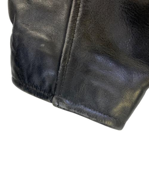 Schott（ショット）Schott (ショット) シングルライダースジャケット ブラック サイズ:40の古着・服飾アイテム