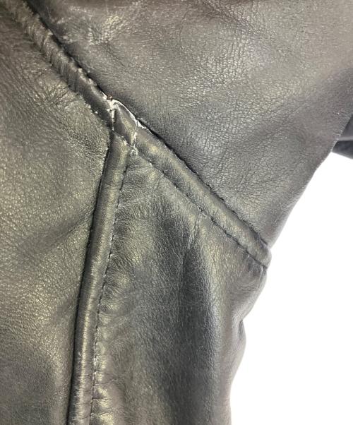 Schott（ショット）Schott (ショット) シングルライダースジャケット ブラック サイズ:40の古着・服飾アイテム