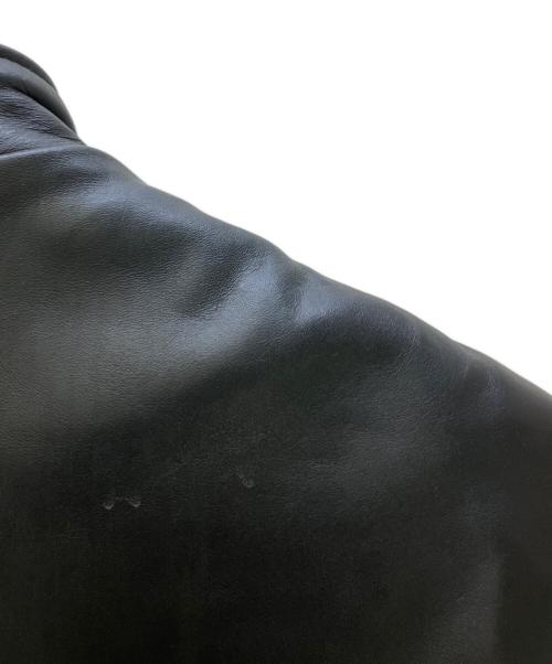 Schott（ショット）Schott (ショット) シングルライダースジャケット ボアライナー付 ブラック サイズ:40の古着・服飾アイテム