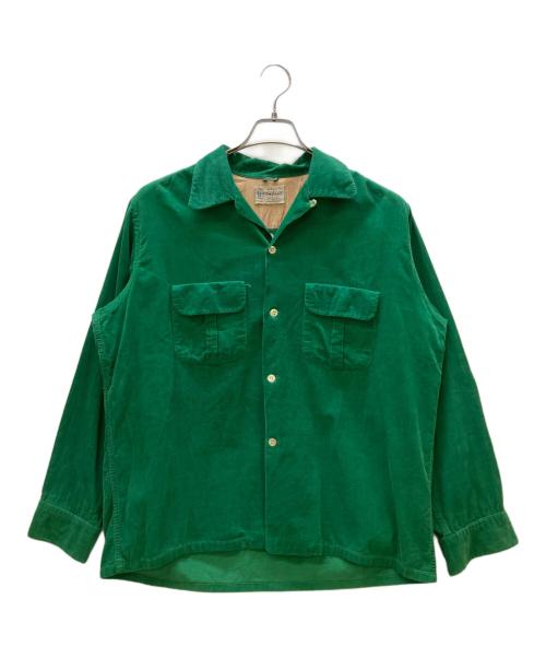 TOWN CRAFT（タウンクラフト）TOWN CRAFT (タウンクラフト) 長袖シャツ グリーン サイズ:Lの古着・服飾アイテム
