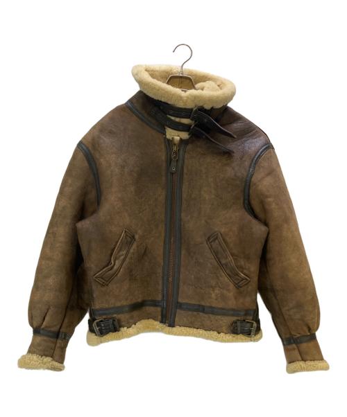 AVIREX（アヴィレックス）AVIREX (アヴィレックス) TYPE B-3 ムートンフライトジャケット ブラウン サイズ:40の古着・服飾アイテム