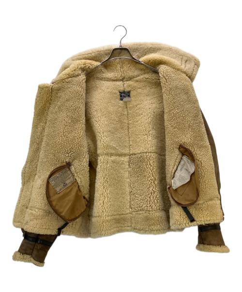 AVIREX（アヴィレックス）AVIREX (アヴィレックス) TYPE B-3 ムートンフライトジャケット ブラウン サイズ:40の古着・服飾アイテム