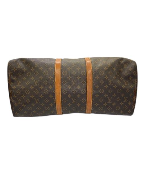 LOUIS VUITTON（ルイ ヴィトン）LOUIS VUITTON (ルイ ヴィトン) LOUIS VUITTON　トラベルボストンバッグ　キーポル55 ブラウンの古着・服飾アイテム