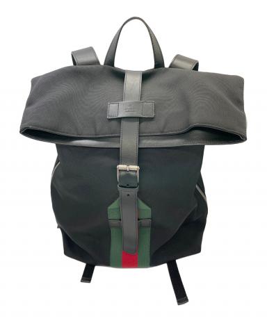 中古・古着通販】GUCCI (グッチ) GUCCI テクノキャンバスバックパック