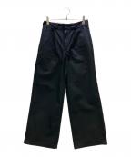 Dickies×ok.soonディッキーズ×オクスン）の古着「タックワイドパンツ」｜ブラック