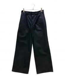 Dickies×ok.soon（ディッキーズ×オクスン）の古着「タックワイドパンツ」｜ブラック
