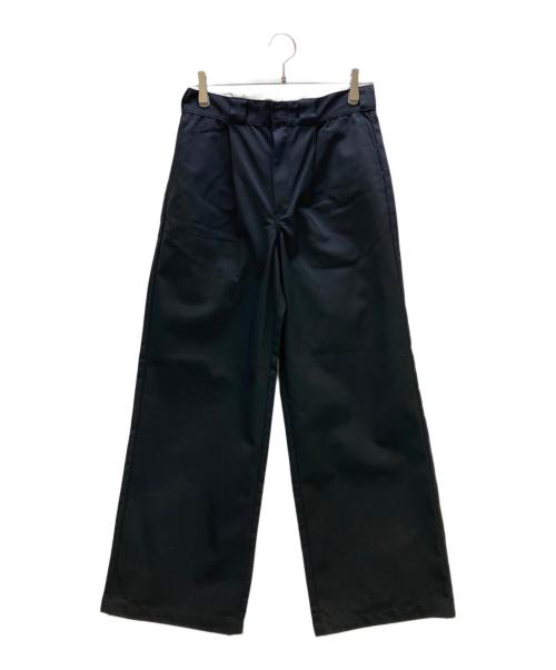 Dickies（ディッキーズ）Dickies (ディッキーズ) ok.soon (オクスン) タックワイドパンツ ブラック サイズ:M 未使用品の古着・服飾アイテム