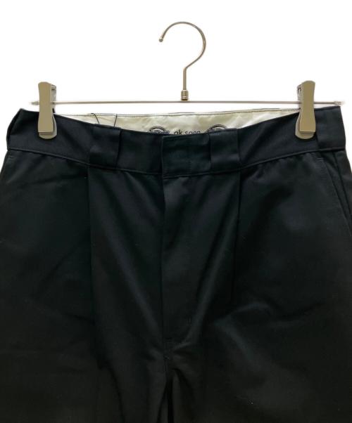Dickies（ディッキーズ）Dickies (ディッキーズ) ok.soon (オクスン) タックワイドパンツ ブラック サイズ:M 未使用品の古着・服飾アイテム