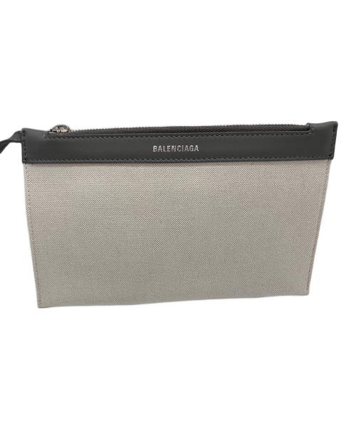 BALENCIAGA（バレンシアガ）BALENCIAGA (バレンシアガ) トートバッグ ホワイト×グレーの古着・服飾アイテム