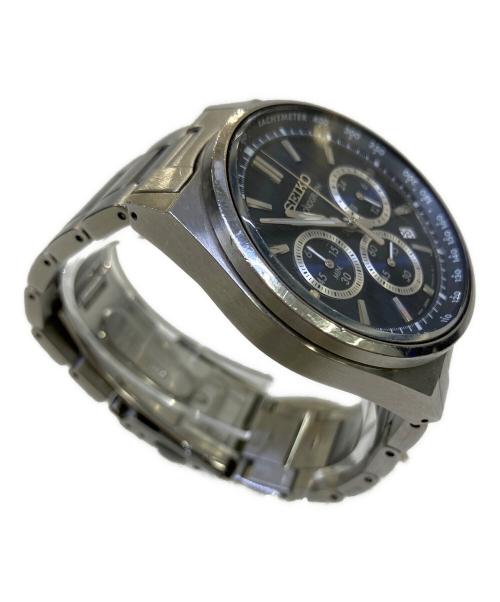 SEIKO（セイコー）SEIKO (セイコー) クロノグラフ ネイビーの古着・服飾アイテム