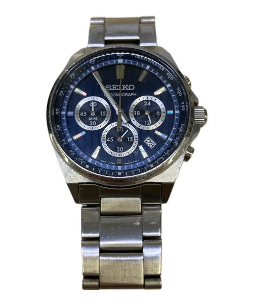 SEIKO（セイコー）SEIKO (セイコー) クロノグラフ ネイビーの古着・服飾アイテム