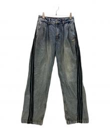 adidas（アディダス）の古着「デニムパンツ ADILENIUM 5.0 DENIM JEANS」｜インディゴ