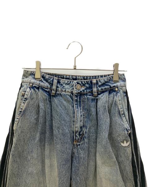 adidas（アディダス）adidas (アディダス) デニムパンツ ADILENIUM 5.0 DENIM JEANS インディゴ サイズ:26の古着・服飾アイテム