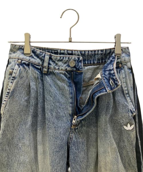 adidas（アディダス）adidas (アディダス) デニムパンツ ADILENIUM 5.0 DENIM JEANS インディゴ サイズ:26の古着・服飾アイテム
