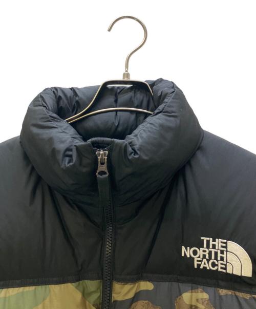 THE NORTH FACE（ザ ノース フェイス）THE NORTH FACE (ザ ノース フェイス) ダウンジャケット ノベルティーヌプシジャケット カーキ サイズ:Mの古着・服飾アイテム