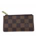 LOUIS VUITTON（ルイ ヴィトン）の古着「コインケース　ポシェットクレ」｜ブラウン