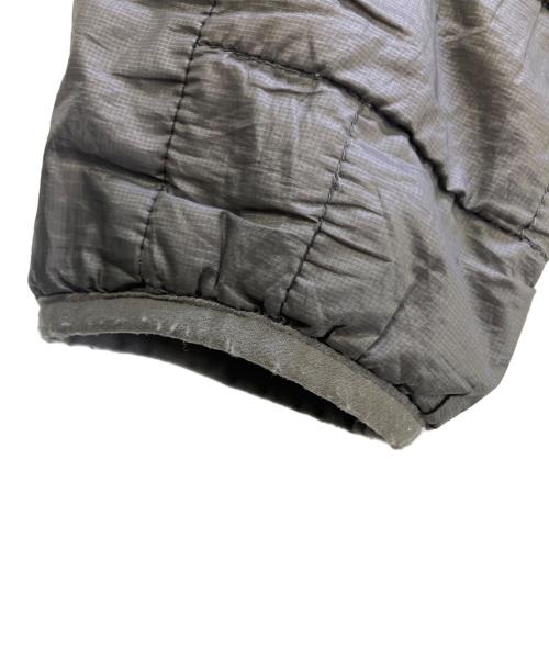 Patagonia（パタゴニア）Patagonia (パタゴニア) 中綿ジャケット ナノパフフーディ グレー サイズ:Mの古着・服飾アイテム