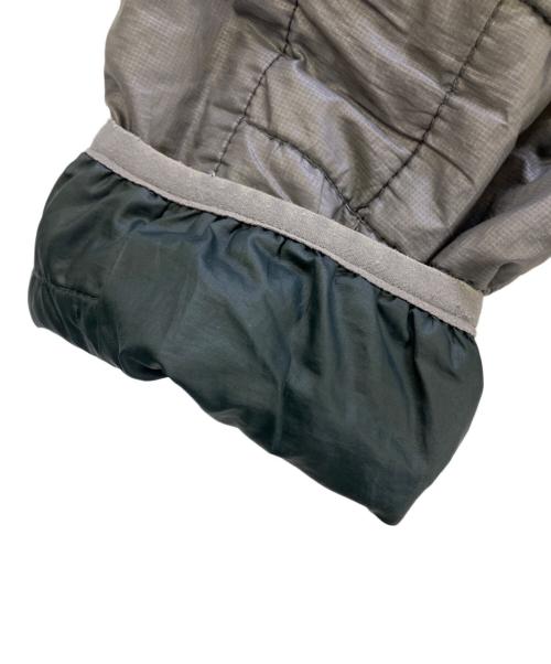 Patagonia（パタゴニア）Patagonia (パタゴニア) 中綿ジャケット ナノパフフーディ グレー サイズ:Mの古着・服飾アイテム