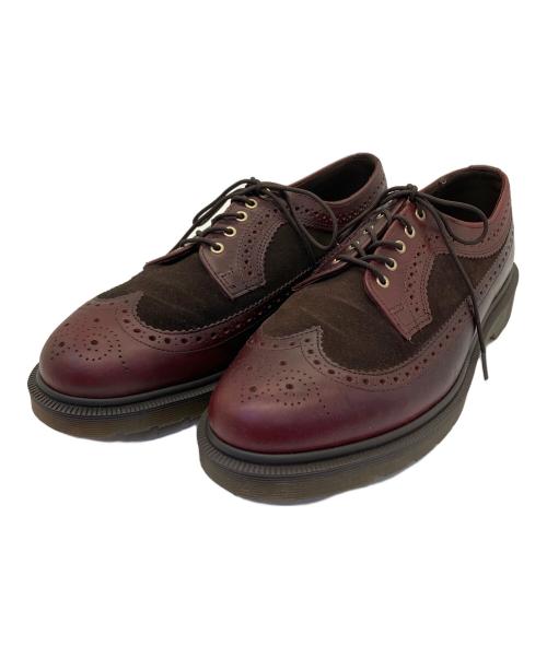 Dr.Martens（ドクターマーチン）Dr.Martens (ドクターマーチン) ウィングチップシューズ ブラウン サイズ:27cmの古着・服飾アイテム