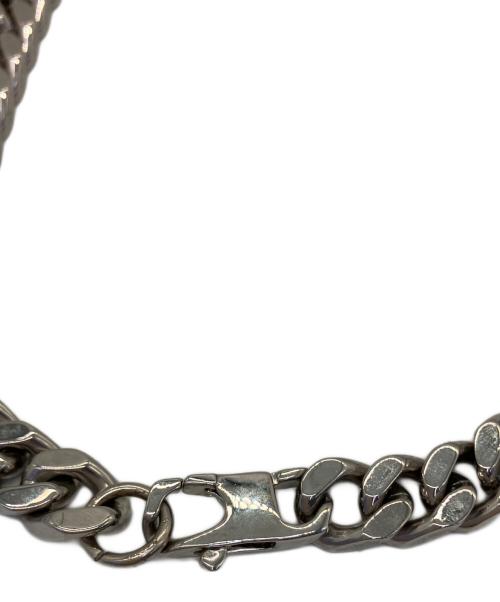 MM6 Maison Margiela（エムエムシックスメゾンマルジェラ）MM6 Maison Margiela (エムエムシックスメゾンマルジェラ) ナンバリングロゴチェーンネックレスの古着・服飾アイテム