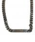 MM6 Maison Margiela (エムエムシックスメゾンマルジェラ) ナンバリングロゴチェーンネックレス：30000円