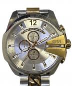 DIESELディーゼル）の古着「Mega Chief Two-Tone Stainless Steel Watch」