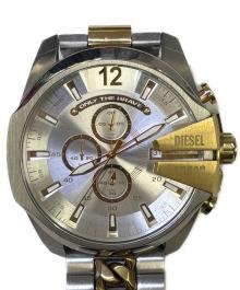DIESEL（ディーゼル）の古着「Mega Chief Two-Tone Stainless Steel Watch」