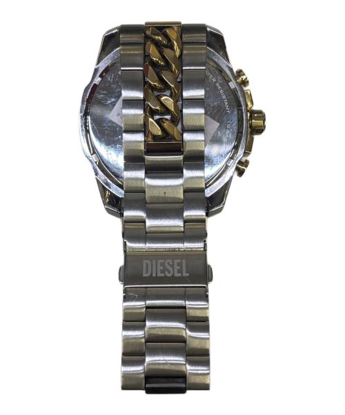 DIESEL（ディーゼル）DIESEL (ディーゼル) Mega Chief Two-Tone Stainless Steel Watchの古着・服飾アイテム