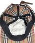 中古・古着 BURBERRY (バーバリー) Supreme (シュプリーム) キャップ　ノバチェック　22SS ベージュ：27000円