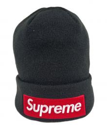 SUPREME×New Era（シュプリーム×ニューエラ）の古着「ニット帽　Box Logo Beanie」｜ブラック