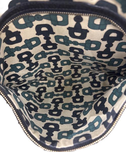 GUCCI（グッチ）GUCCI (グッチ) 2WAYバッグ　インディ　グッチシマ タッセル ブラックの古着・服飾アイテム