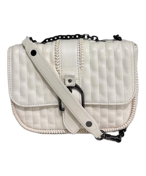 LONGCHAMP（ロンシャン）LONGCHAMP (ロンシャン) チェーンショルダーバッグ　アマゾーヌ ホワイトの古着・服飾アイテム