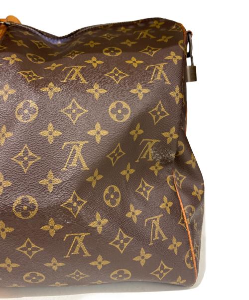 LOUIS VUITTON（ルイ ヴィトン）LOUIS VUITTON (ルイ ヴィトン) ボストンバッグ　キーポル・バンドリエール55 ブラウンの古着・服飾アイテム
