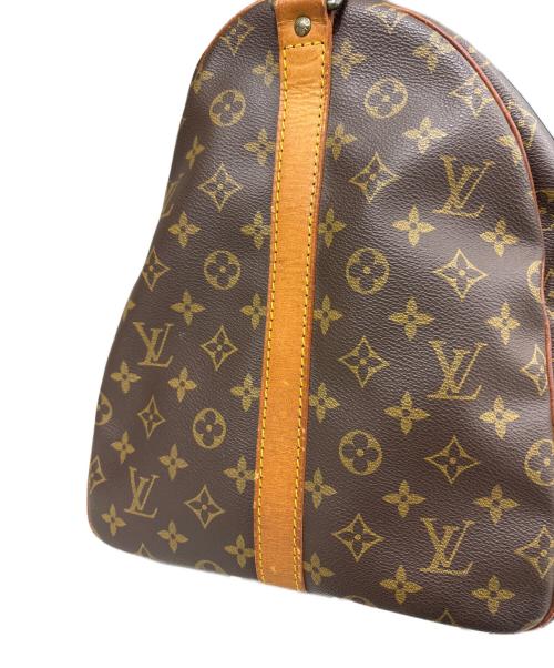 LOUIS VUITTON（ルイ ヴィトン）LOUIS VUITTON (ルイ ヴィトン) ボストンバッグ　キーポル・バンドリエール55 ブラウンの古着・服飾アイテム