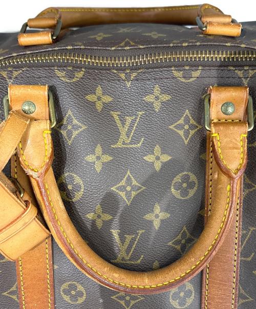 LOUIS VUITTON（ルイ ヴィトン）LOUIS VUITTON (ルイ ヴィトン) ボストンバッグ　キーポル・バンドリエール55 ブラウンの古着・服飾アイテム