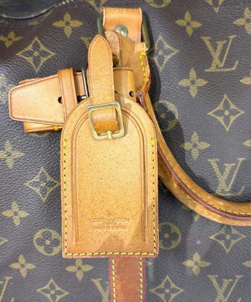 LOUIS VUITTON（ルイ ヴィトン）LOUIS VUITTON (ルイ ヴィトン) ボストンバッグ　キーポル・バンドリエール55 ブラウンの古着・服飾アイテム