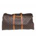 LOUIS VUITTON (ルイ ヴィトン) ボストンバッグ　キーポル・バンドリエール55 ブラウン：60000円