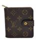LOUIS VUITTON（ルイ ヴィトン）の古着「2つ折り財布　コンパクトジップ」