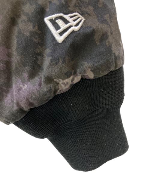 ALPHA（アルファ）ALPHA (アルファ) New Era (ニューエラ) MLB (エムエルビー) MA-1ジャケット ブラック サイズ:XXLの古着・服飾アイテム