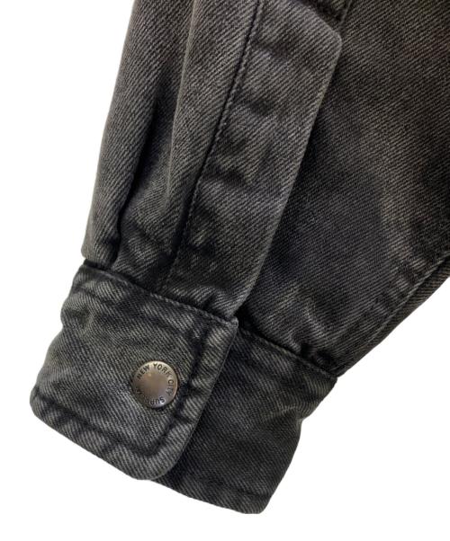 SUPREME（シュプリーム）SUPREME (シュプリーム) シャツ 24FW Faux Shearling Lined Work Shirt ブラック サイズ:Sの古着・服飾アイテム