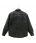 SUPREME (シュプリーム) シャツ 24FW Faux Shearling Lined Work Shirt ブラック サイズ:S：23000円